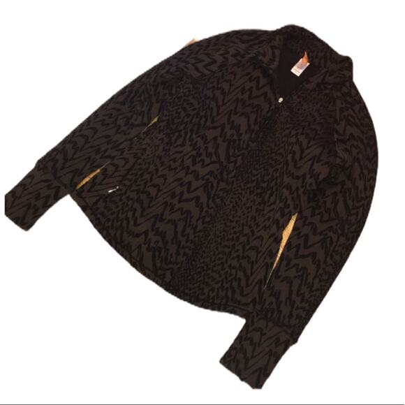 Lucy leopard pattern quarter zip small - Picture 1 of 6